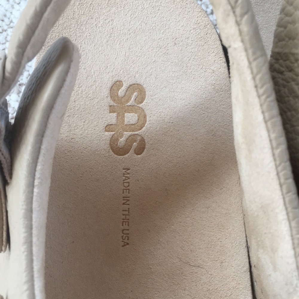 SAS Platform Leather  Sandals, 11 - Picture 8 of 11